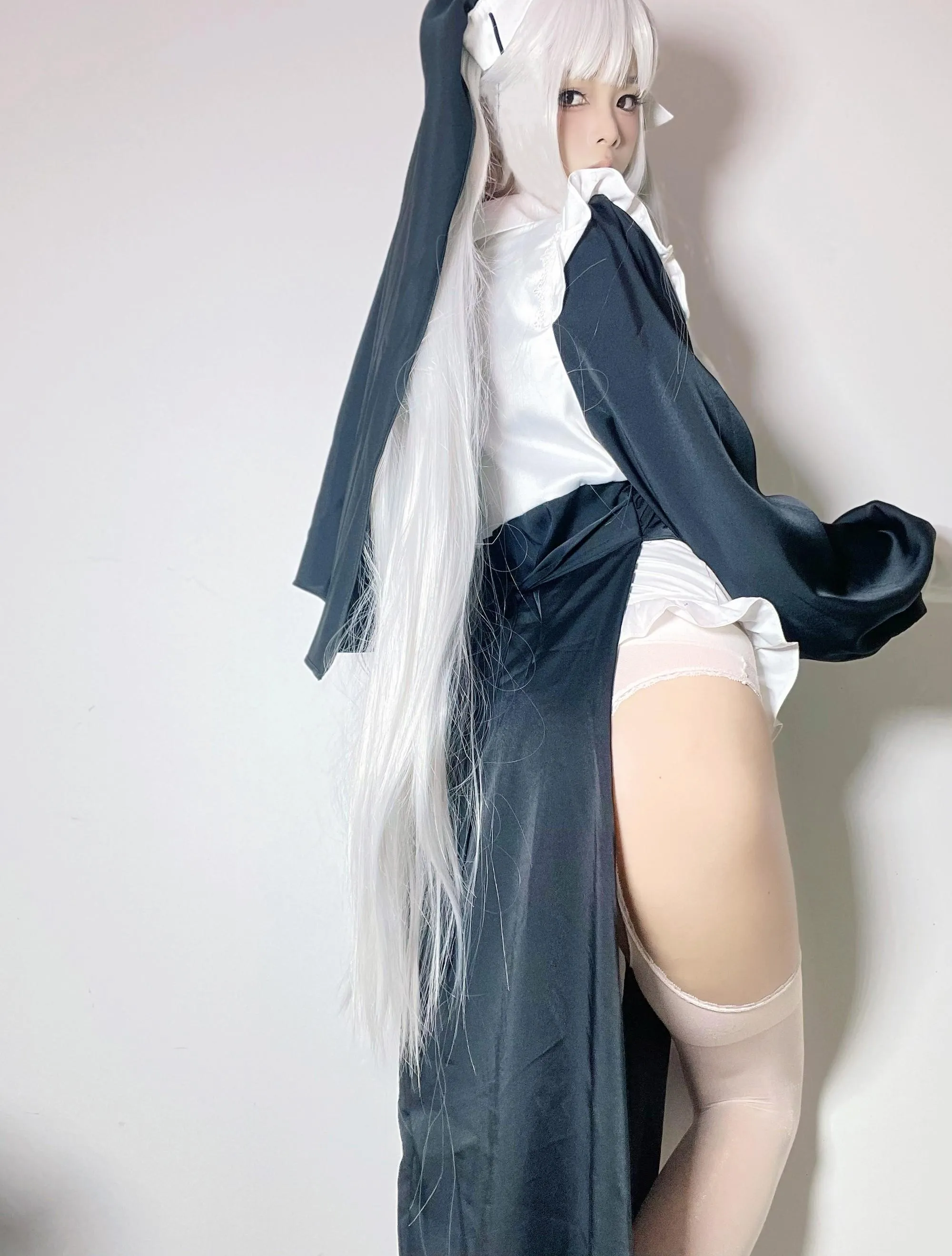 聂傲娇 – NO.006 白毛女神 [23P]插图9